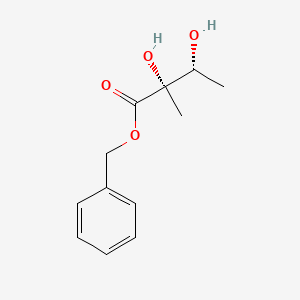 B1144733 benzyl (2S,3R)-2,3-dihydroxy-2-methylbutanoate CAS No. 442159-34-4
