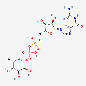 molecular formula C16H25N5O15P2 B1144813 GDP-L-fucose CAS No. 15839-70-0