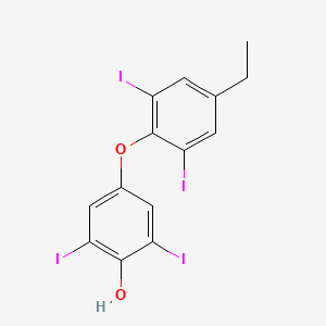 4-(4-Ethyl-2,6-diiodophenoxy)-2,6-diiodophenol