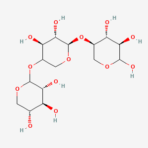 molecular formula C15H26O13 B1144900 2-[4,5-dihydroxy-6-(4,5,6-trihydroxyoxan-3-yl)oxyoxan-3-yl]oxyoxane-3,4,5-triol CAS No. 47592-59-6