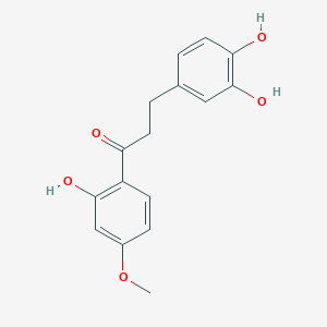 molecular formula C16H16O5 B114492 Dihydrocalythropsin CAS No. 151703-05-8