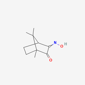 molecular formula C₁₀H₁₅NO₂ B1144966 3-Hydroxyiminocamphor CAS No. 22472-58-8
