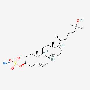 molecular formula C27H45NaO5S B1145032 Larsucosterol Sodium CAS No. 1174047-40-5