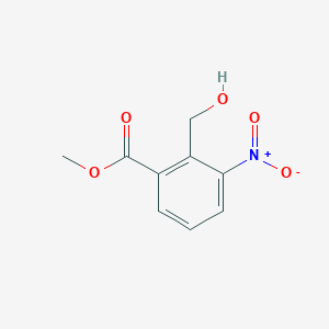 Benzoic acid, 2-(hydroxymethyl)-3-nitro-, methyl ester