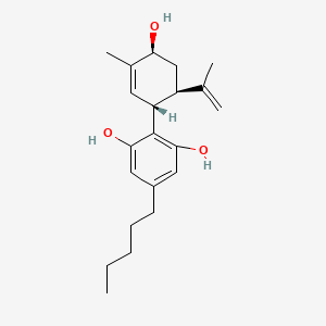 molecular formula C21H30O3 B1145094 6alpha-Hydroxycannabidiol CAS No. 58940-28-6
