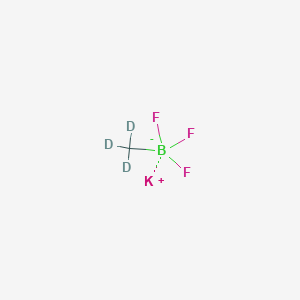 molecular formula CD₃BF₃K B1145098 Potassium methyl-d3-trifluoroborate CAS No. 84470-25-7