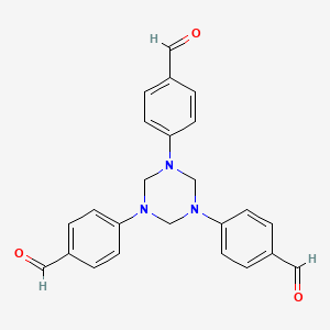 4,4',4''-(1,3,5-Triazinane-1,3,5-triyl)tribenzaldehyde