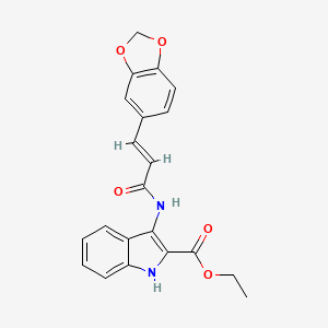 molecular formula C21H18N2O5 B11451249 C175-0062 