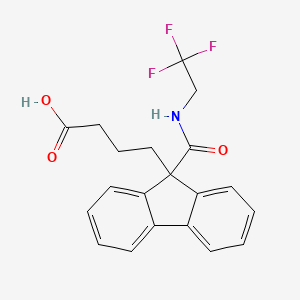 molecular formula C₂₀H₁₈F₃NO₃ B1145134 EA4Gav9ayu CAS No. 182439-11-8