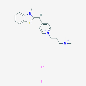 molecular formula C20H27I2N3S B114514 BO-Pro 1 CAS No. 157199-57-0