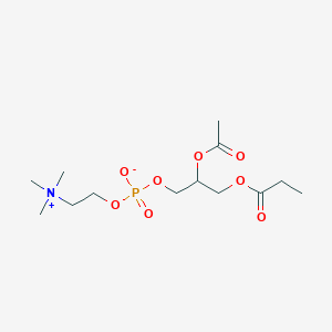 B114518 7-(Acetyloxy)-4-hydroxy-N,N,N-trimethyl-10-oxo-3,5,9-trioxa-4-phosphadodecane-1-aminium] CAS No. 141451-56-1
