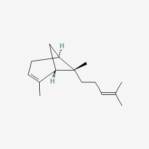 molecular formula C₁₅H₂₄ B1145183 alpha-CIS-BERGAMOTENE CAS No. 18252-46-5