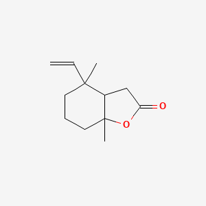 molecular formula C₁₂H₁₈O₂ B1145197 Epianastrephin, (-) CAS No. 87248-73-5