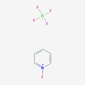 molecular formula C5H5BF5N B011452 1-Fluoropyridinium tetrafluoroborate CAS No. 107264-09-5