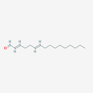 (2E,6E)-Hexadeca-2,6-dienal
