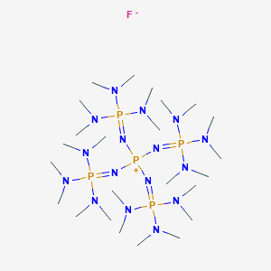 molecular formula C24H72FN16P5 B114524 Phosphazenium fluoride P5-F CAS No. 156206-56-3