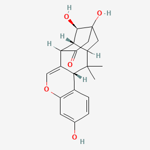 molecular formula C₂₀H₂₂O₅ B1145292 Deoxy miroestrol CAS No. 261963-67-1