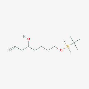molecular formula C₁₄H₃₀O₂Si B1145297 8-((tert-Butyldimethylsilyl)oxy)oct-1-en-4-ol CAS No. 339563-66-5