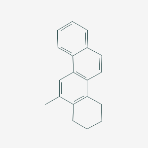 molecular formula C₁₉H₁₈ B1145298 12-Methyl-1,2,3,4-tetrahydrochrysene CAS No. 214598-54-6