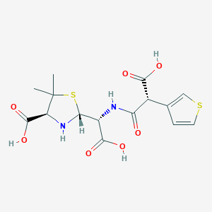 molecular formula C₁₅H₁₈N₂O₇S₂ B1145327 Unii-0A6CP1X10G CAS No. 67392-88-5