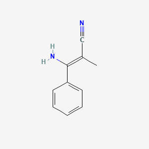 3-Amino-2-methyl-3-phenylacrylonitrile