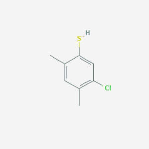 molecular formula C₈H₉ClS B1145367 5-Chloro-2,4-dimethylbenzenethiol CAS No. 1823050-95-8