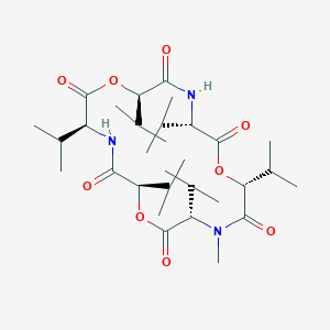 molecular formula C₃₁H₅₃N₃O₉ B1145369 Enniatin B3 CAS No. 864-99-3