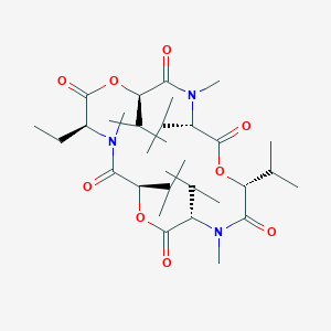 molecular formula C₃₂H₅₅N₃O₉ B1145371 恩尼亚霉素 K1 CAS No. 716318-00-2