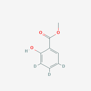 molecular formula C₈H₅D₃O₃ B1145373 Methyl salicylate-d3 CAS No. 1335435-40-9