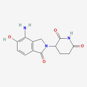 molecular formula C13H13N3O4 B1145384 Hydroxy lenalidomide CAS No. 1421593-78-3