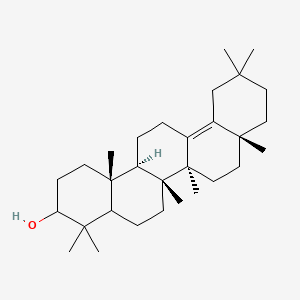 molecular formula C₃₀H₅₀O B1145391 (6aR,6bS,8aR,14aR,14bR)-4,4,6a,6b,8a,11,11,14b-octamethyl-1,2,3,4a,5,6,7,8,9,10,12,13,14,14a-tetradecahydropicen-3-ol CAS No. 508-04-3