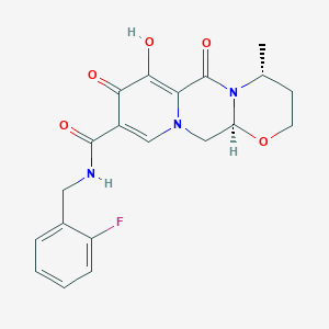 molecular formula C₂₀H₂₀FN₃O₅ B1145421 4-Defluoro dolutegravir CAS No. 1863916-87-3