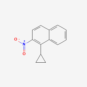 1-Cyclopropyl-2-nitronaphthalene