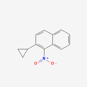 2-Cyclopropyl-1-nitronaphthalene