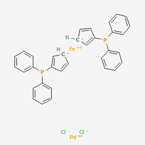 [1,1′-Bis(diphenylphosphino)ferrocene]dichloropalladium(II)