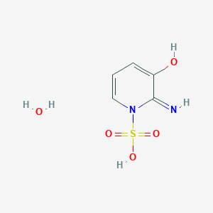 molecular formula C₅H₆N₂O₄S  ·H₂O B1145454 3-Hydroxy-2-iminopyridine-1(2H)-sulfonic acid hydrate CAS No. 363619-90-3