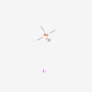 molecular formula C3H10AsI B1145469 Trimethylarsonium iodide CAS No. 884879-57-6