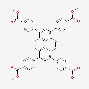 Methyl 4-[3,6,8-tris(4-methoxycarbonylphenyl)pyren-1-yl]benzoate