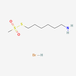 molecular formula C7H18BrNO2S2 B1145476 6-Aminohexyl Methanethiosulfonate Hydrobromide CAS No. 1216618-83-5
