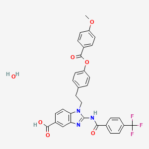 molecular formula C32H26F3N3O7 B1145484 BIX-01338 hydrate 