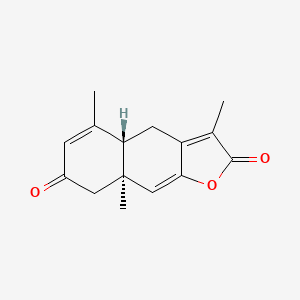 molecular formula C15H16O3 B1145485 Chlorantholide A 