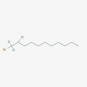 molecular formula C11H20BrD3 B1145498 1-Bromoundecane-11,11,11-d3 CAS No. 1219805-63-6