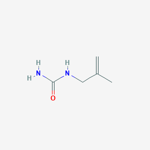 B1145505 (2-Methyl-allyl)-urea CAS No. 89487-41-2