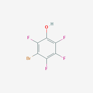 molecular formula C₆HBrF₄O B1145509 3-Bromo-2,4,5,6-tetrafluorophenol CAS No. 85019-61-0