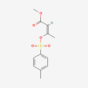 molecular formula C₁₂H₁₄O₅S B1145517 Methyl (Z)-3-(Tosyloxy)but-2-enoate CAS No. 1029612-18-7