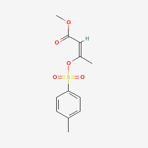 molecular formula C₁₂H₁₄O₅S B1145517 Methyl (Z)-3-(p-Toluenesulfonyloxy)but-2-enoate CAS No. 1029612-18-7
