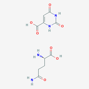 molecular formula C10H14N4O7 B1145523 L-Glutamine orotate CAS No. 1307296-03-2