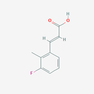 molecular formula C₁₀H₉FO₂ B1145532 3-Fluoro-2-methylcinnamic acid CAS No. 155814-23-6