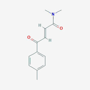 molecular formula C₁₃H₁₅NO₂ B1145553 N,N-Dimethyl-4-(4-methylphenyl)-4-oxo-2-butenamide CAS No. 83192-85-2