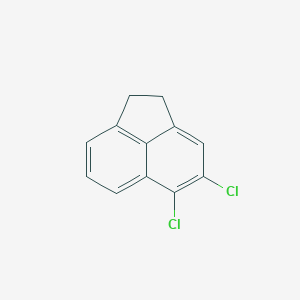 molecular formula C₁₂H₈Cl₂ B1145574 4,5-Dichloroacenaphthene CAS No. 91331-51-0